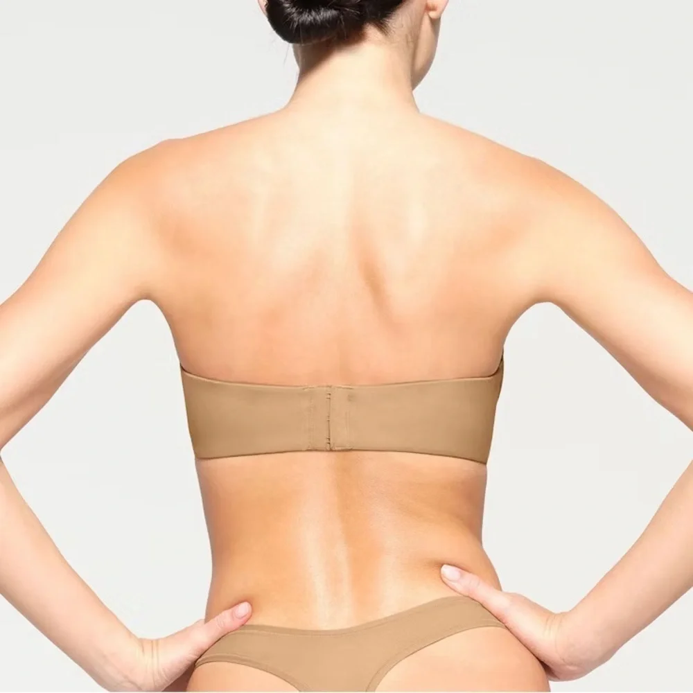 NWT Skims Fits Everybody Strapless Bra Ochre Tan Sz 30C - Picture 2 of 7
